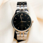Badus Watches for Men's, Silver and Golden- Stainless Steel